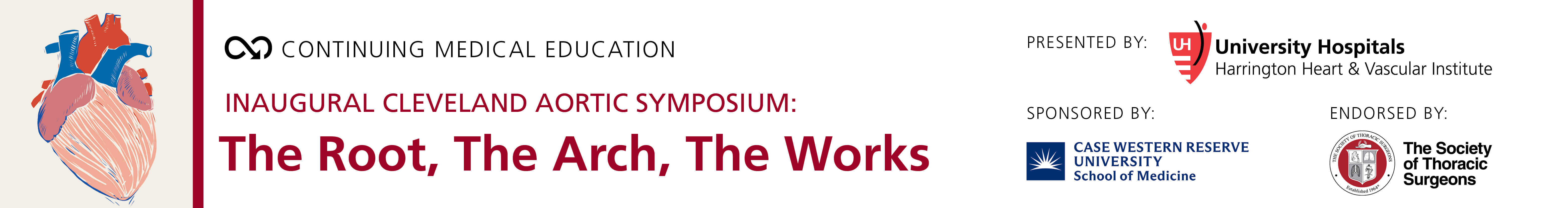Inaugural Cleveland Aortic Symposium: The Root, The Arch, The Works Banner